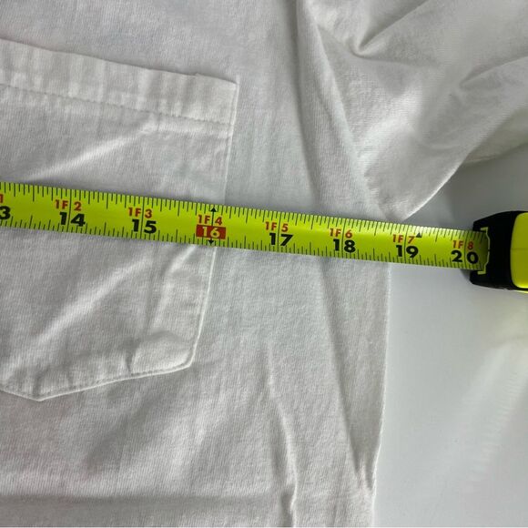 Vintage M&M Nascar Shirt Men White Medium All Over Print Double Sided 90s Racing - Picture 6 of 13